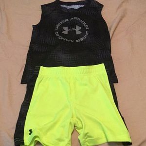 3t Under Armour Boys Active Set